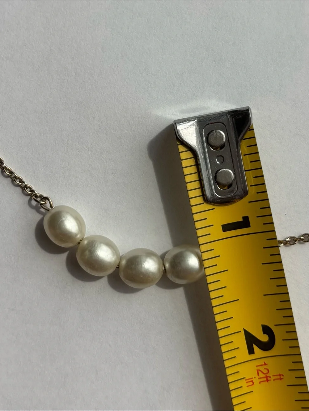 Park Lane Gold Tone Faux Pearl 15” Necklace Jewelry Formal Wedding Prom